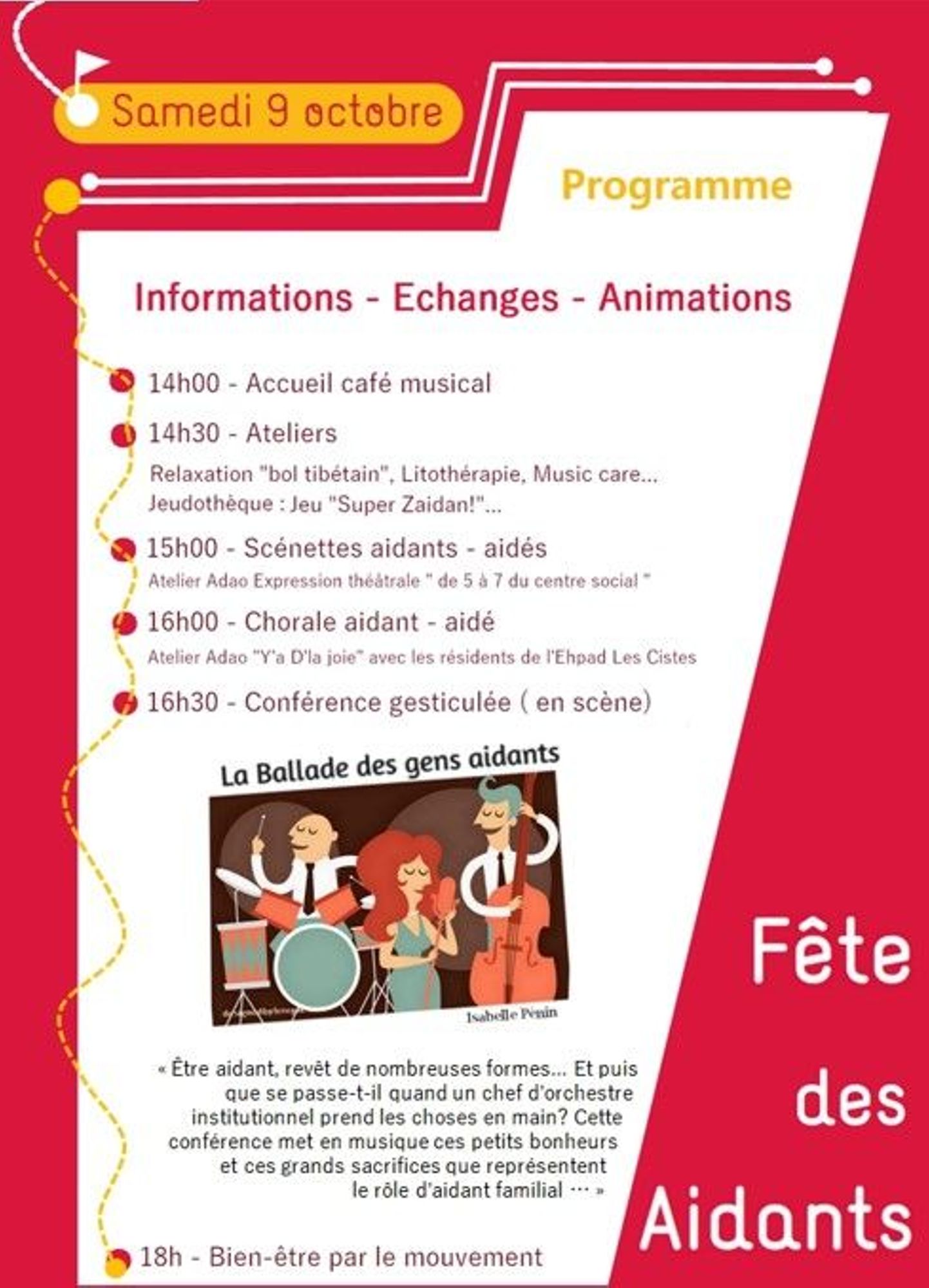 Fête des aidants à Uzès, le Samedi 9 Octobre
